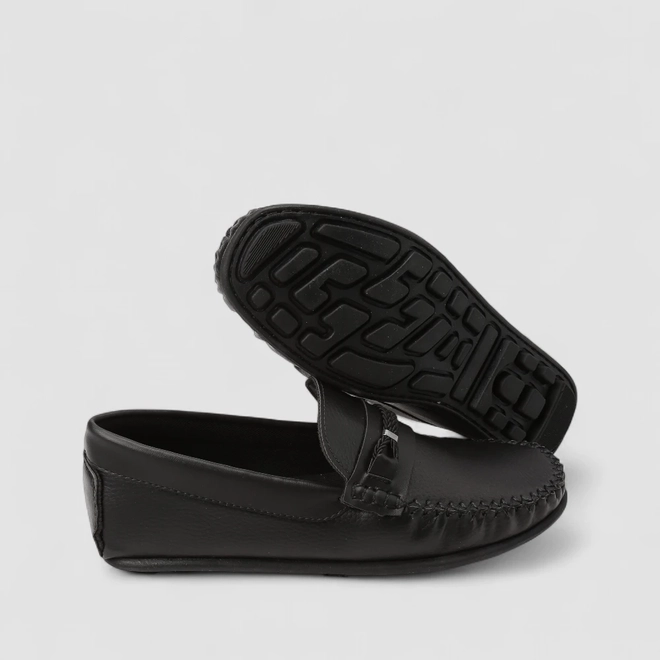 Mocassim Masculino Woche Detalhe Tressê Preto