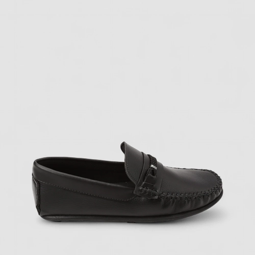 Mocassim Masculino Woche Detalhe Tressê Preto