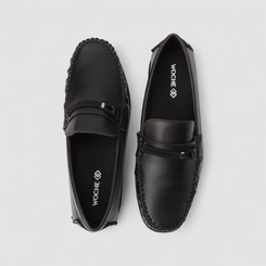 Mocassim Masculino Woche Detalhe Tressê Preto