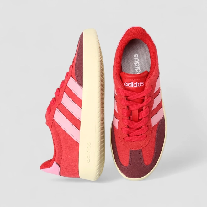 Tênis Casual Feminino Adidas Barreda Original Vermelho