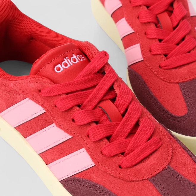 Tênis Casual Feminino Adidas Barreda Original Vermelho