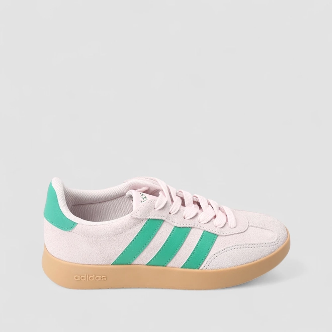 Tênis Casual Feminino Adidas Barreda Original Camurça Rosa