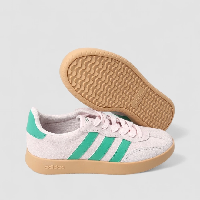 Tênis Casual Feminino Adidas Barreda Original Camurça Rosa
