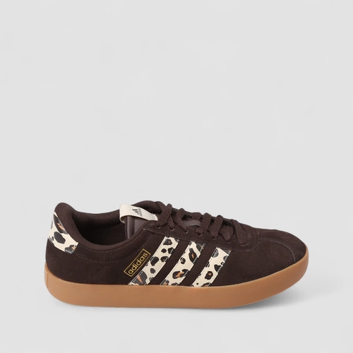 Tênis Casual Feminino Adidas VL COURT 3.0 Original Onça Marrom