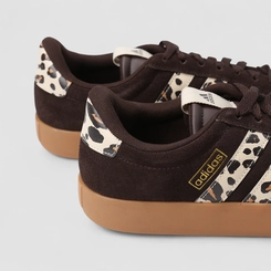 Tênis Casual Feminino Adidas VL COURT 3.0 Original Onça Marrom