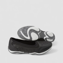 Slip On Feminino Kolosh Calce Fácil Perfuros Preto