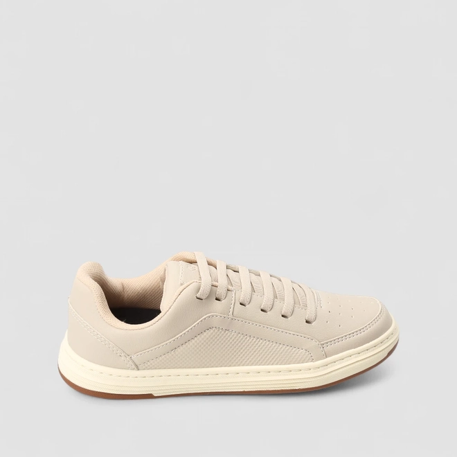 Tênis Casual Masculino Woche Bege