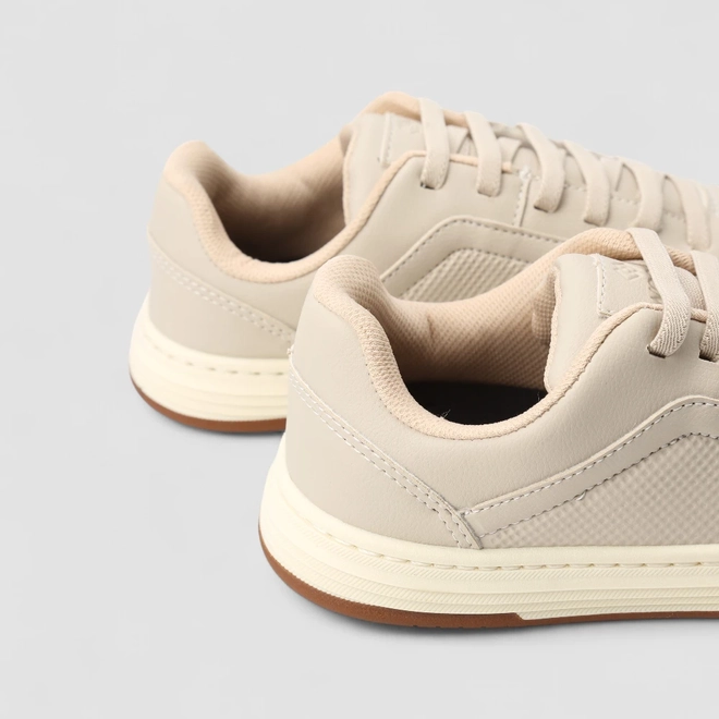 Tênis Casual Masculino Woche Bege