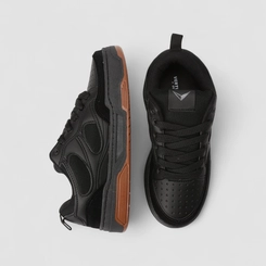 Tênis Casual Masculino Vertus Mesh Recorte Camurça Preto