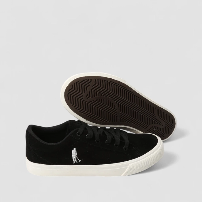 Tênis Casual Masculino Woche Camurça Preto