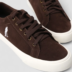Tênis Casual Masculino Woche Camurça Marrom
