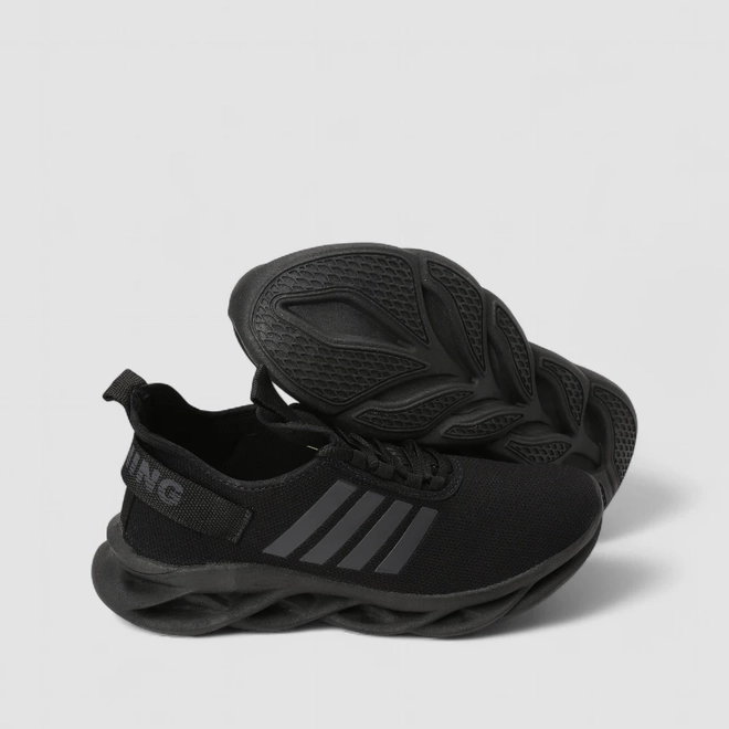 Tênis Esportivo Masculino Vertus Style Corrida Mesh Preto