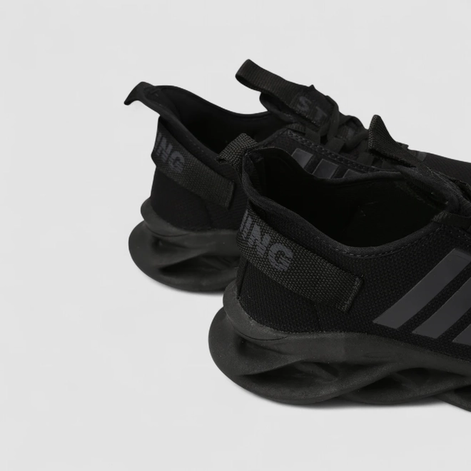 Tênis Esportivo Masculino Vertus Style Corrida Mesh Preto