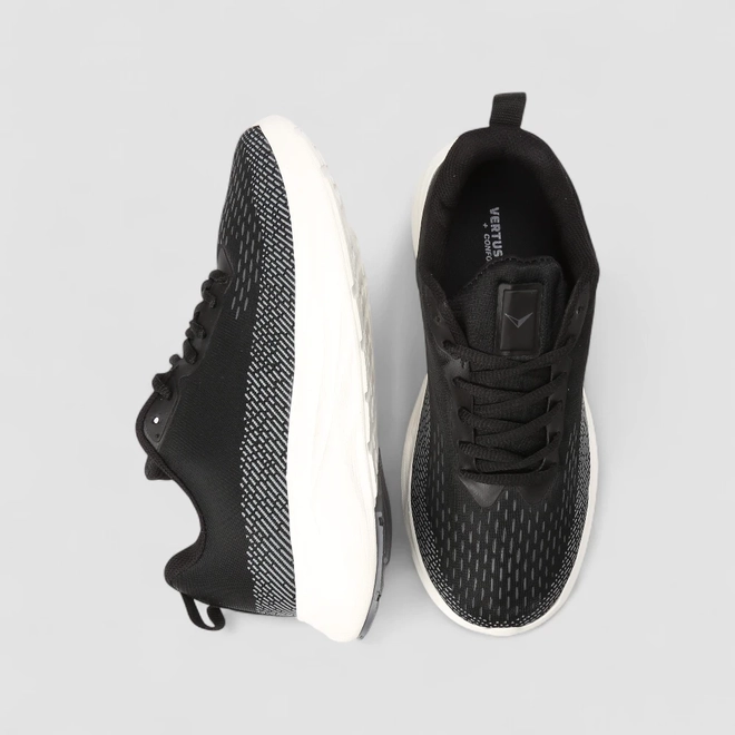 Tênis Esportivo Vertus Preto & Branco