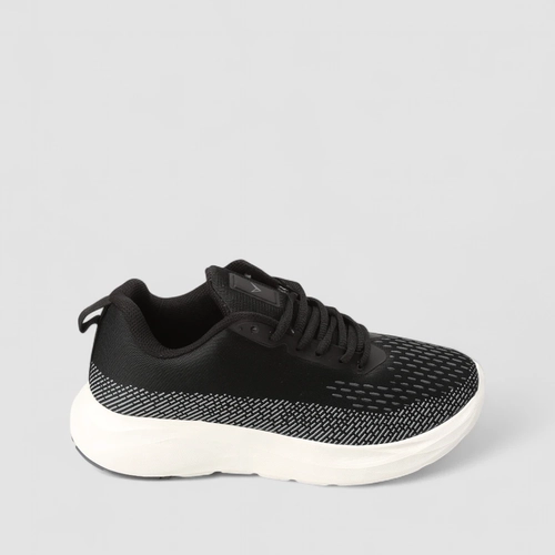 Tênis Esportivo Vertus Preto & Branco
