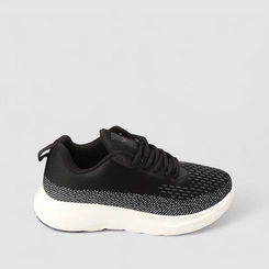 Tênis Esportivo Vertus Preto & Branco