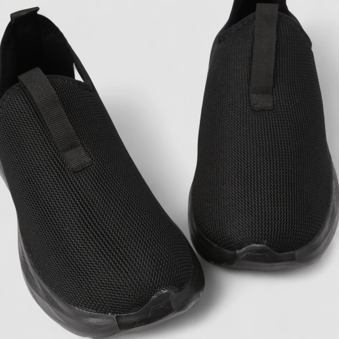 Slip On Masculino Vertus Mesh Preto