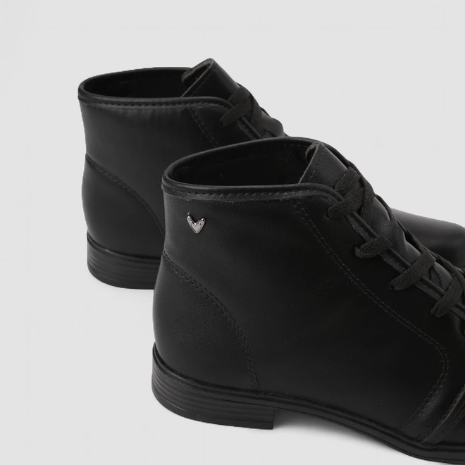 Ankle Boot Feminina Mississipi Salto Bloco Preto