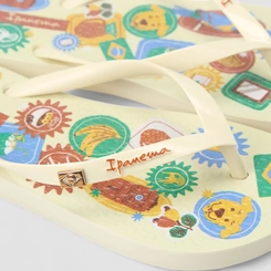 Chinelo Feminino Ipanema Vibra Brasil Bege