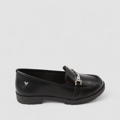Mocassim Feminino Mississipi Enfeite Metálico Preto