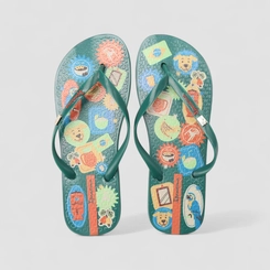 Chinelo Feminino Ipanema Vibra Brasil Verde