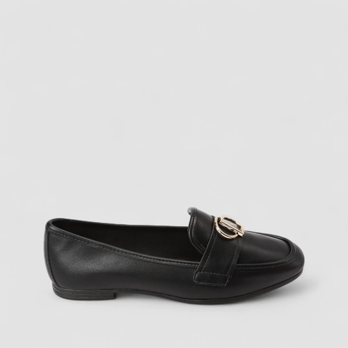 Mocassim Feminino Dakota Detalhe Metalizado Preto
