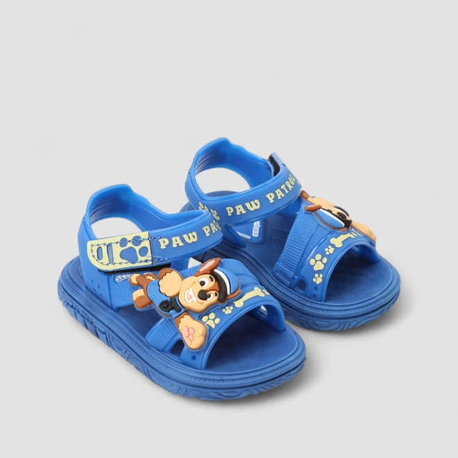 Sandália Bebê Grendene Kids Patrulha Canina Chase Azul