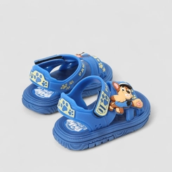 Sandália Bebê Grendene Kids Patrulha Canina Chase Azul