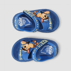 Sandália Bebê Grendene Kids Patrulha Canina Chase Azul