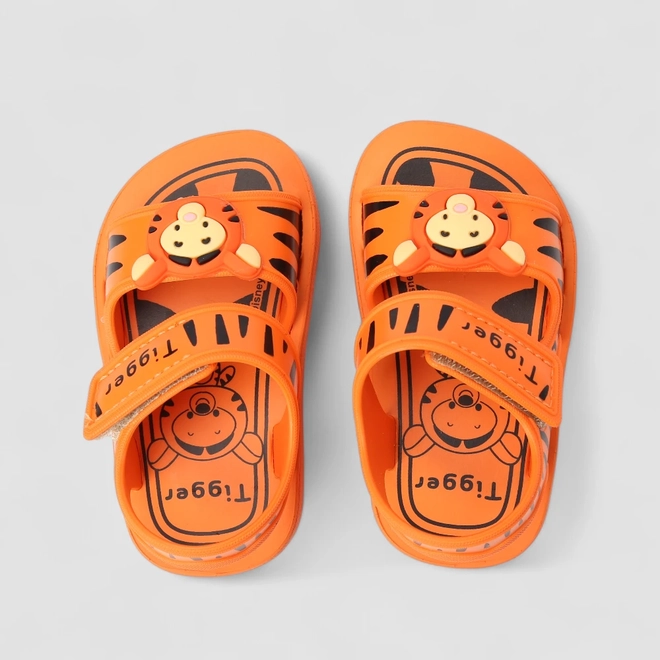 Papete Infantil Grendene Kids Disney Tigger Estampada Laranja