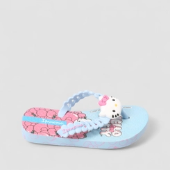 Chinelo Infantil Ipanema Hello Kitty Azul