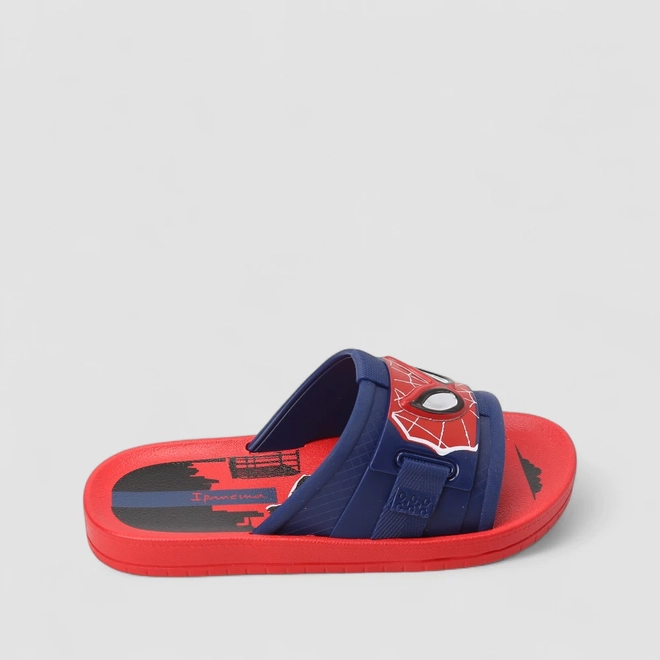 Chinelo Infantil Ipanema Homem-Aranha Vermelho Azul