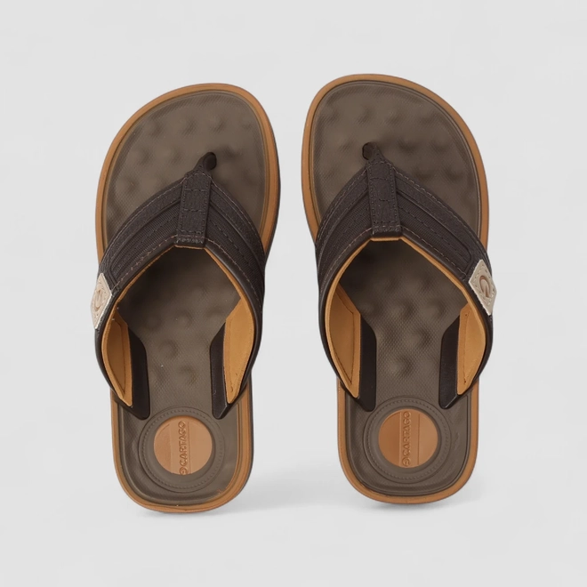 Chinelo Infantil Cartago Alabama Marrom