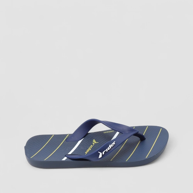 Chinelo Infantil Rider Feel Listras Azul Marinho