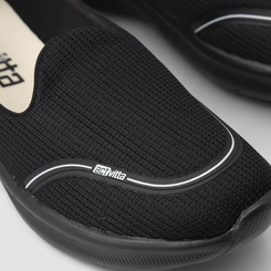 Slip On Esportivo Feminino Actvitta Calce Fácil Preto