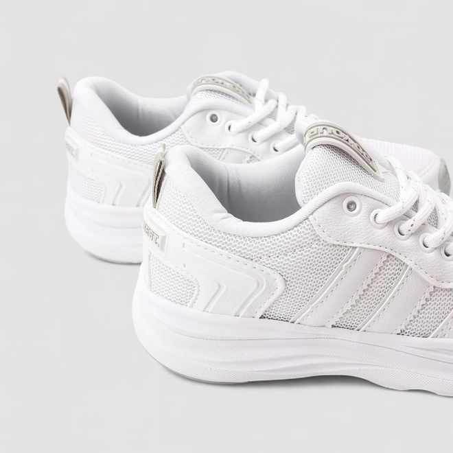 Tênis Casual Feminino Ollie Originals Mesh Branco