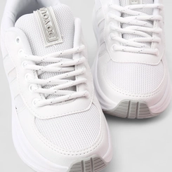 Tênis Casual Feminino Ollie Originals Mesh Branco