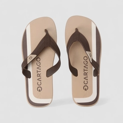Chinelo Masculino Cartago Atlanta II Marrom
