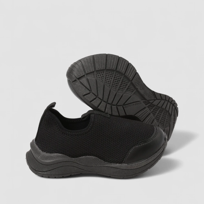 Slip-On Infantil Vertus Preto