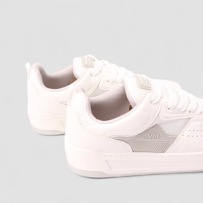 Tênis Casual Feminino Via Marte Mesh Branco