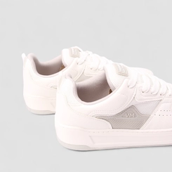 Tênis Casual Feminino Via Marte Mesh Branco