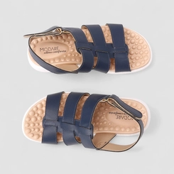 Sandália Feminina Modare Ultraconforto Multitiras Marinho