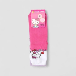 Kit Meia Infantil STZ Hello Kitty 2 Pares 31-34 Multicolor