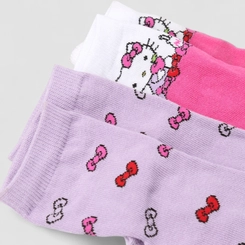 Kit Meia Infantil STZ Hello Kitty 2 Pares 31-34 Multicolor