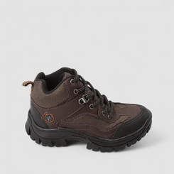 Bota Coturno Infantil Vertus Adventure Mesh Marrom