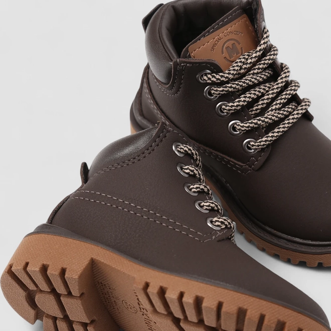 Bota Coturno Bebê Molekinho Adventure Marrom