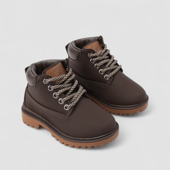 Bota Coturno Bebê Molekinho Adventure Marrom
