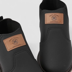 Bota Chelsea Infantil Molekinho Tratorado Preto