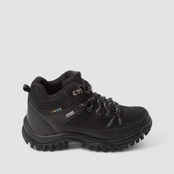Bota Trekking Masculina Bow River Adventure Mesh Preto