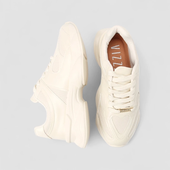 Tênis Chunky Feminino Vizzano Original Off White